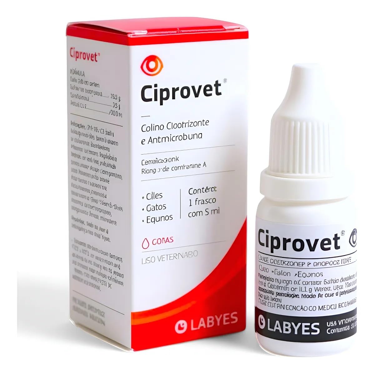 Zenement Ciprovet Colírio Labyes Antibacteriano - 5ml