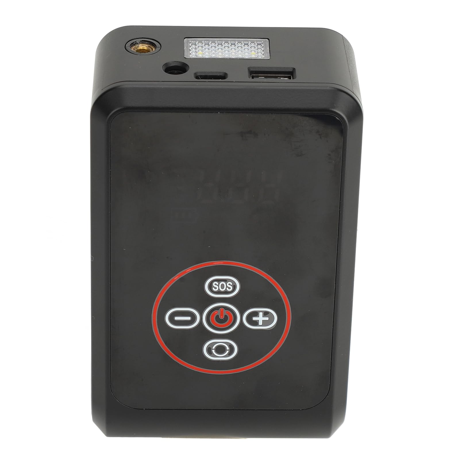 RiToEasysports Inflador de Pneus Compressor de Ar Portátil Bomba Elétrica Sem Fio para Pneus 150 PSI 50 L Min 3600mAh 80W Com Carregamento Tipo C e Bicos para Motoristas de Carro, Viagens