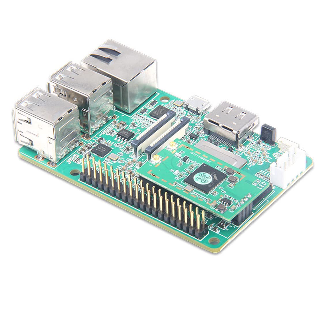 Geniatech XPI-3288 Placa de desenvolvimento de computador de placa única Android Moudle, Rockchip RK3288 Quad Core CPU 2G RAM, 16GB EMMC Flash Placa-mãe