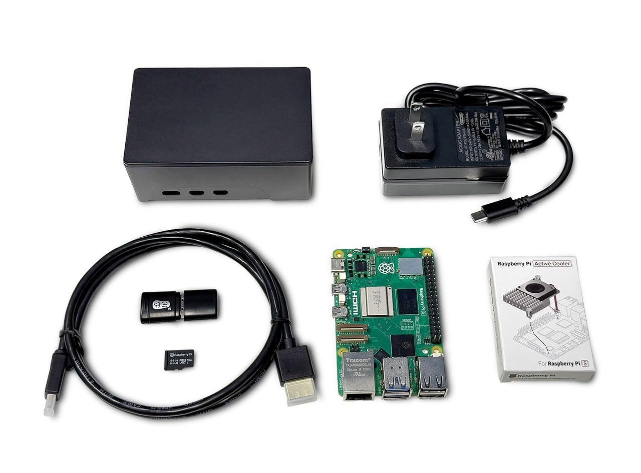 PiShop Kit Inicial Raspberry Pi 5 (2 Gb)