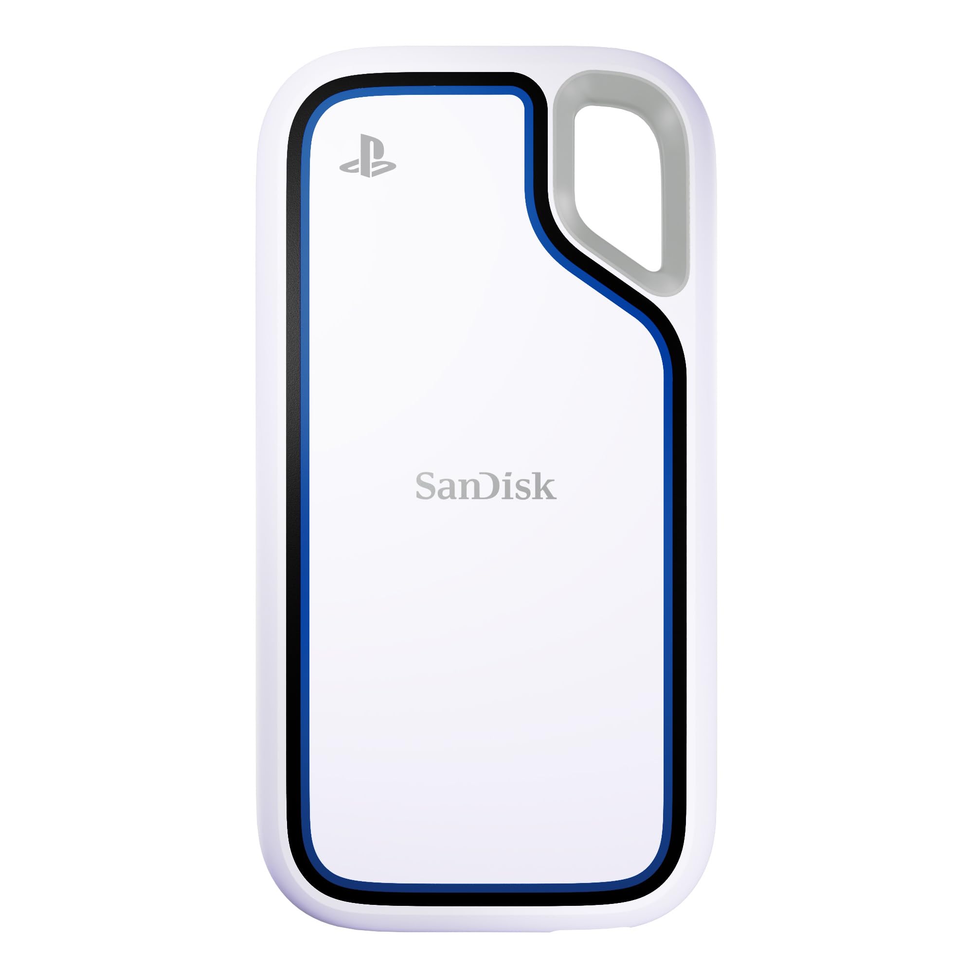 SanDisk SSD portátil extremo PS5 2TB, oficialmente licenciado para consoles PlayStation 5 e PCs, velocidades de leitura de até 1000 MB/s, proteção contra quedas, USB 3.2 Gen2, Discord Nitro 1 mês de