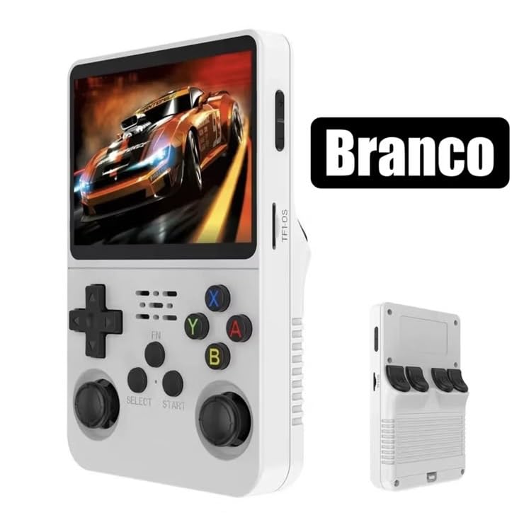 Console Portátil Retrô, 64GB, 18.000+ Jogos/Compatível com Múltiplos Emuladores, Bateria Recarregável USB-C Oásis OIH-5916