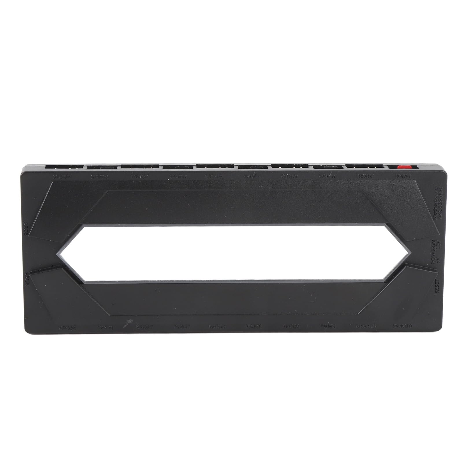 Saluaqui Controlador Rgb ARGB Splitter PWM Fan Hub para 10 Portas Base Magnética 5V 3Pin PC Case Fan Splitter Suporta Tiras de Ventiladores ARGB Design Compacto para Maior Eficiência de Resfriamento