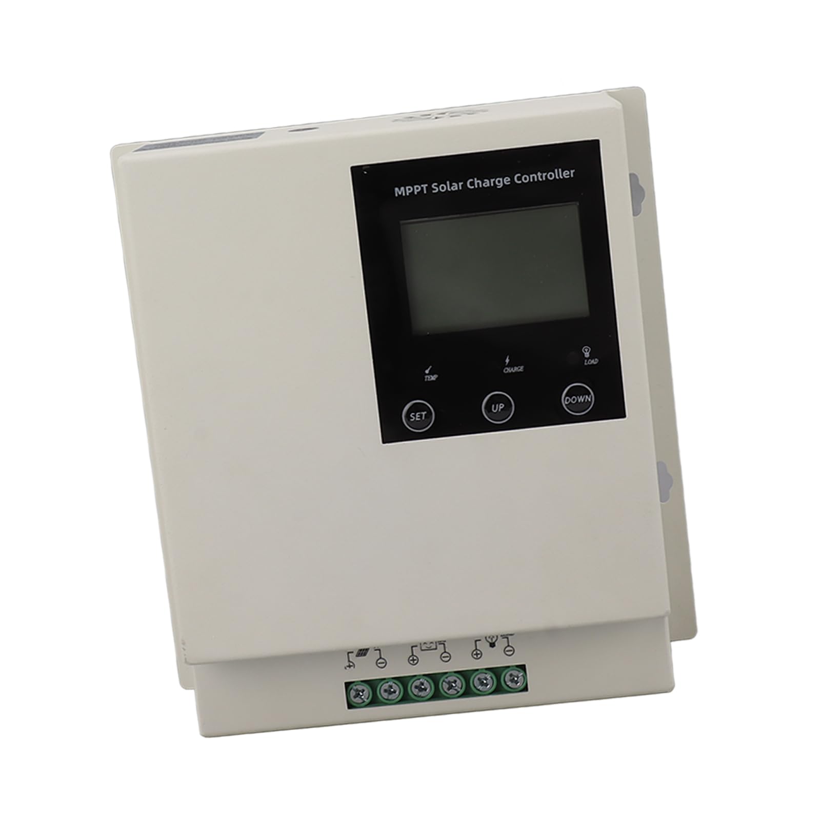 Controlador de Carga Solar MPPT Com Display LCD e Proteção de Circuito para Sistemas de Energia Solar 12V24V Alumínio 19x18x7cm (12V24V30A)