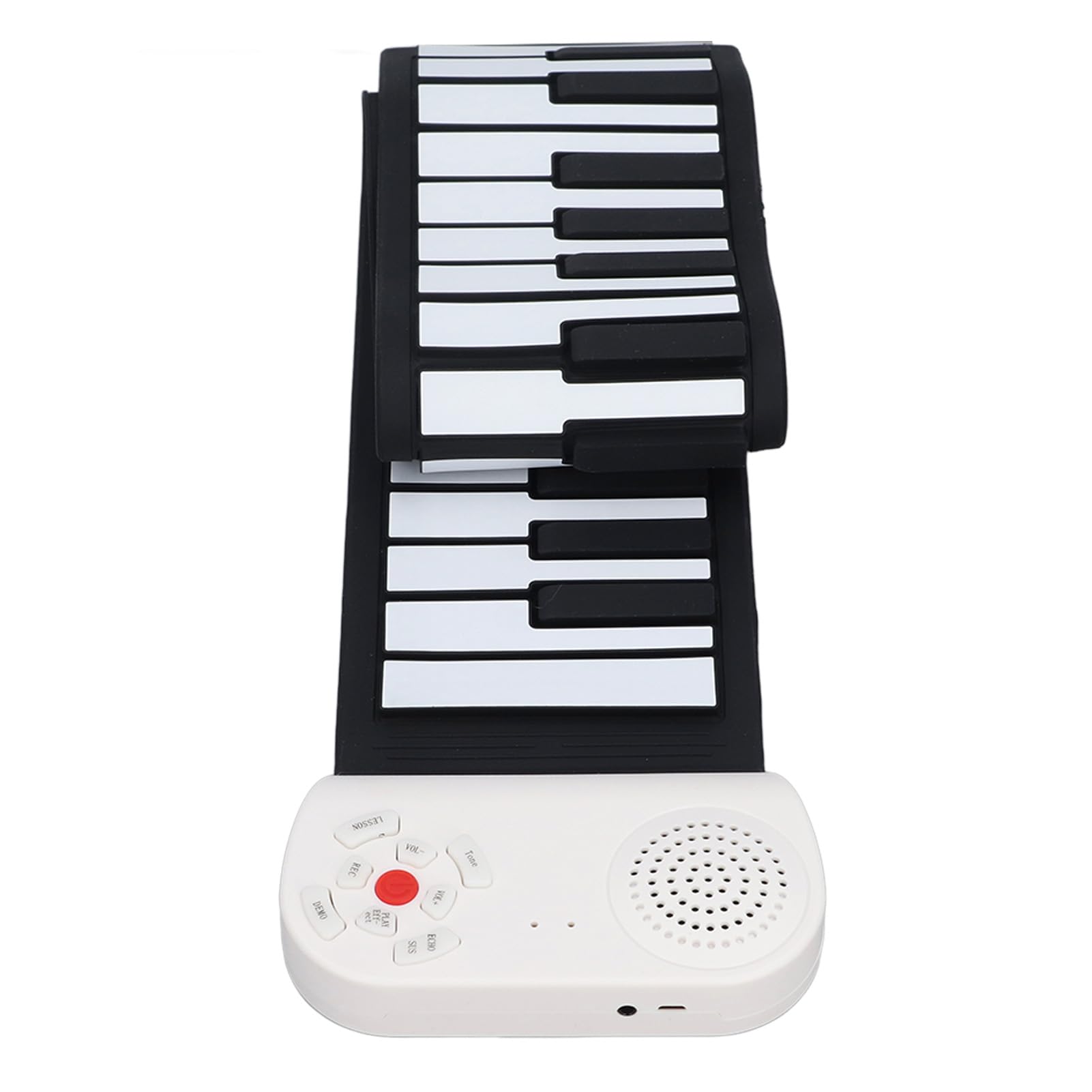 Irfora Piano Dobrável de 49 Teclas para Iniciantes, Teclado Elétrico Alimentado por Bateria Com Alto-falante Embutido, Perfeito para Crianças Aprendendo e Praticando Diariamente, Compacto e Leve