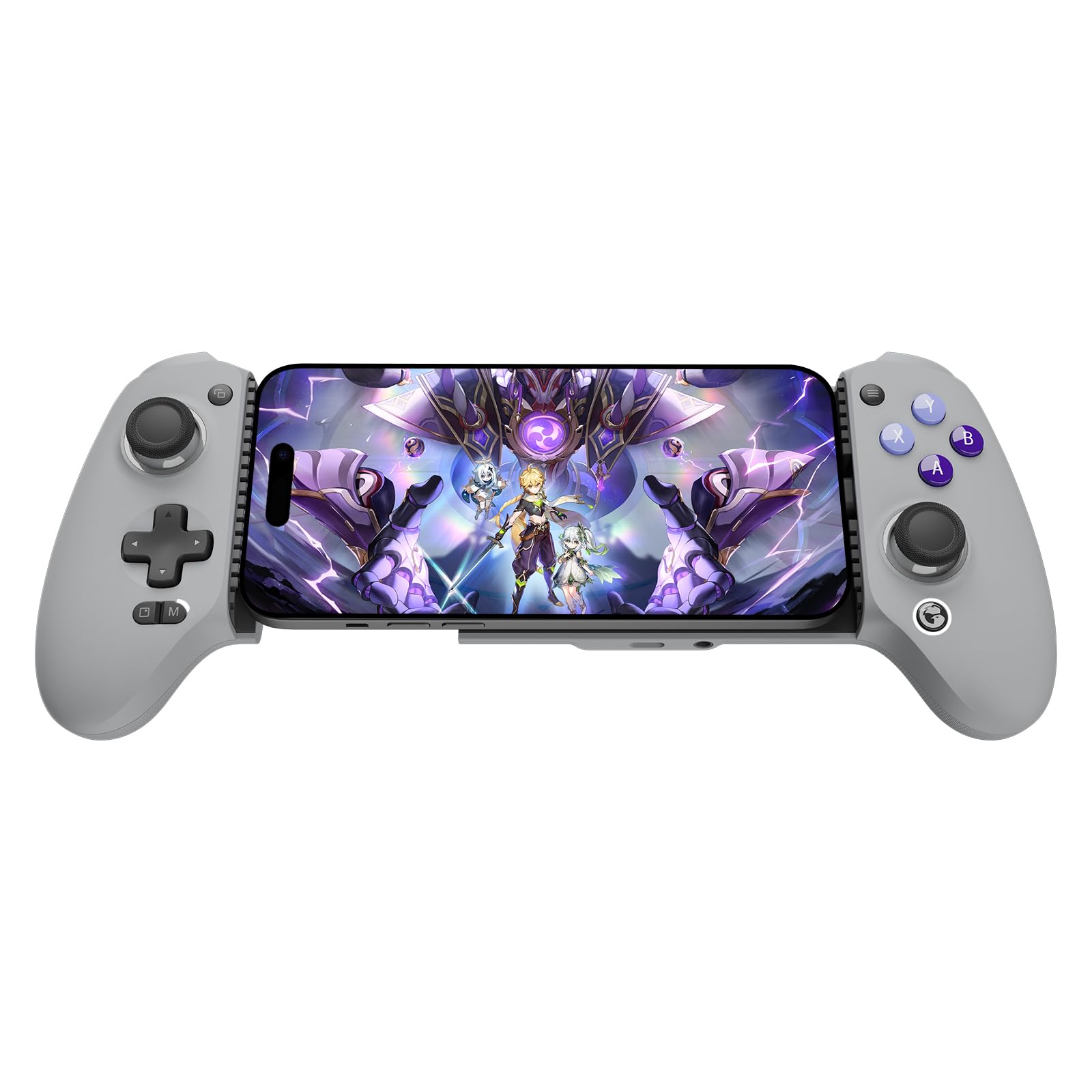 GameSir G8 Galileo Controle Gamer Mobile USB-C para Android e iPhone 15, Plug and Play, Joysticks Hall Effect, Gatilhos Analógicos, Entrada P2 3,5mm, Carregamento Pass-through