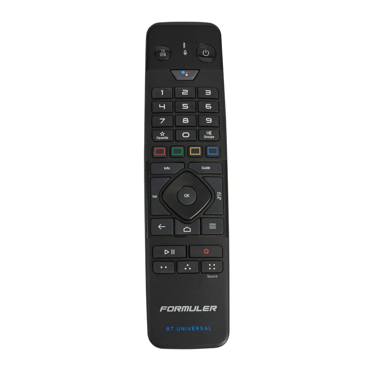Formuler Controle remoto de voz Bluetooth avançado GTV-BT1 com controle universal de TV para GTV, CC, Z8 Pro e Z Alpha da Formuler Sales USA