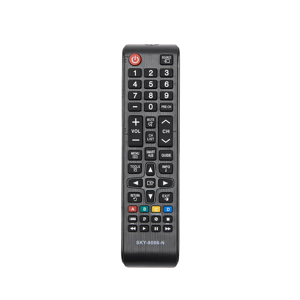 Controle universal para todos os televisores Samsung, substituição para todos os televisores LCD LED HDTV 3D Smart