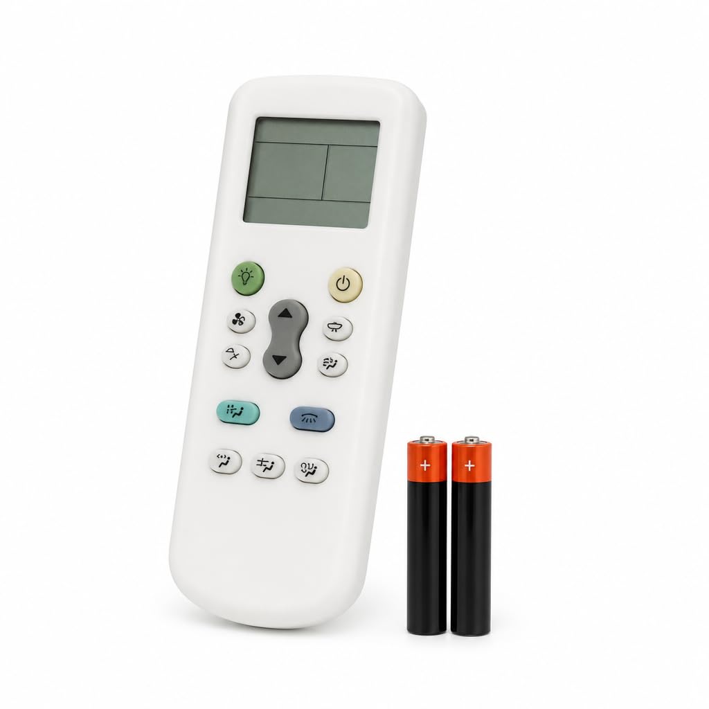 Controle Universal Ar Condicionado Fácil Configuração Alcance Estável Substitui Modelos Originais Janela