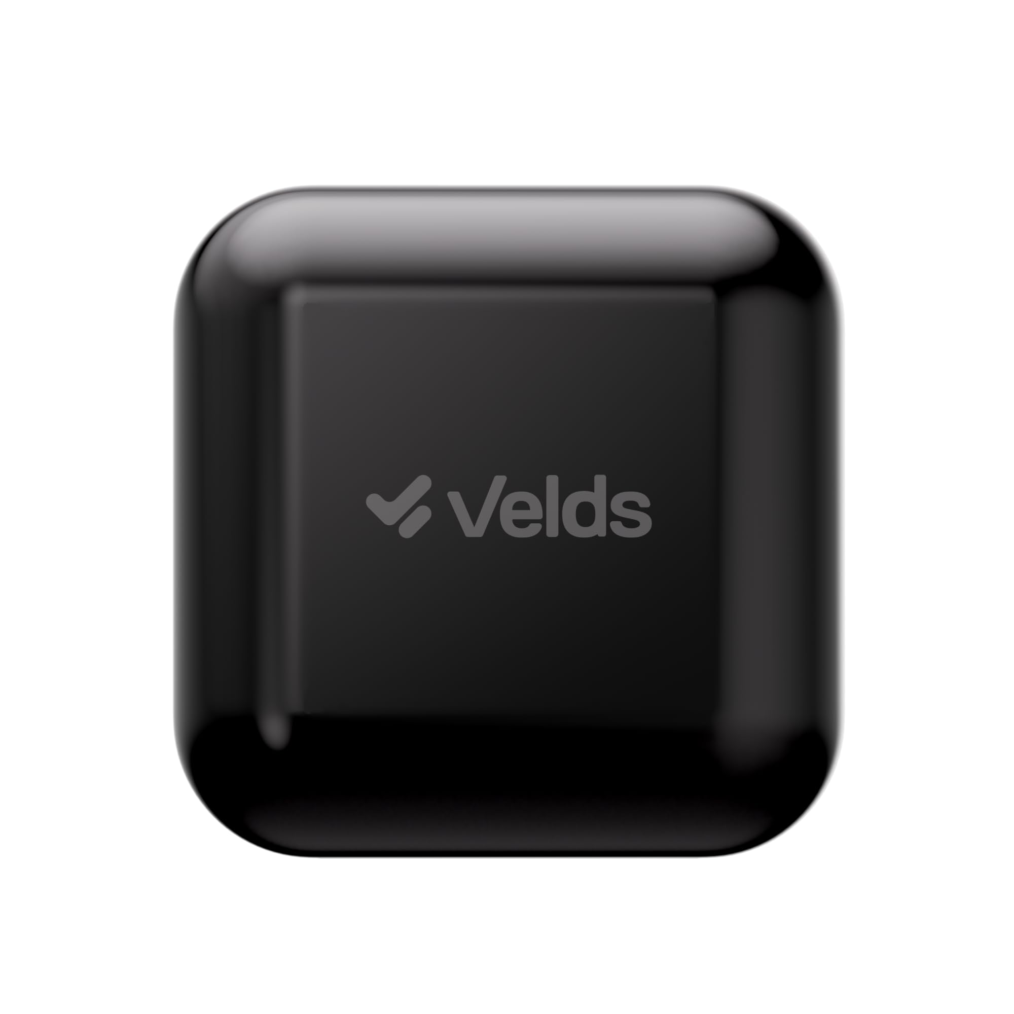 Controle Universal Inteligente IR + RF 433MHz Velds, Wi-Fi, Pareamento Bluetooth, Alcance até 300m com Radiofrequência, Compatível com Alexa e Google, Multidirecional 360°, Preto