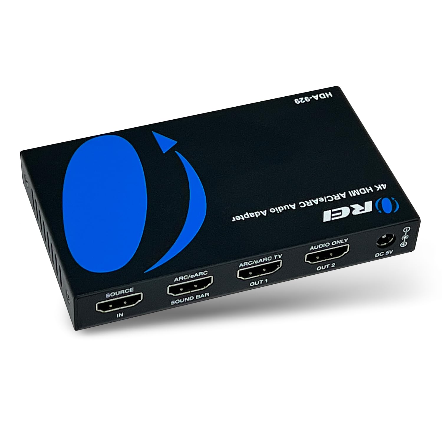 OREI Extrator de Áudio Earc 4K 60 Hz, Extrato Dolby Atmos Convert Sound Bar 18G Hdmi 2.0 Arc Support Hdcp 2.2 Dolby Digital/Dts Passthrough Cec, Hdr, Dolby Vision, Suporte Hdr10 para Sonos Bose(Hda-92