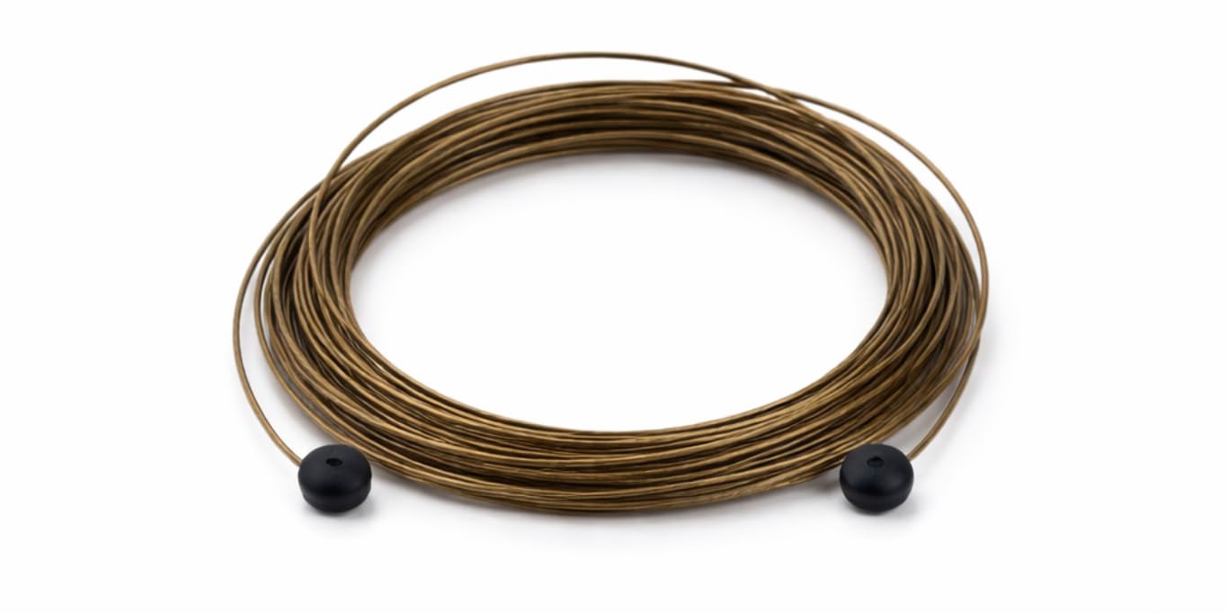 Varal de Aço Revestido 10m – Varal de Roupas Resistente, Não Enferruja, Alta Durabilidade, Ideal para Uso Interno e Externo, Cores Variadas (BRONZE)
