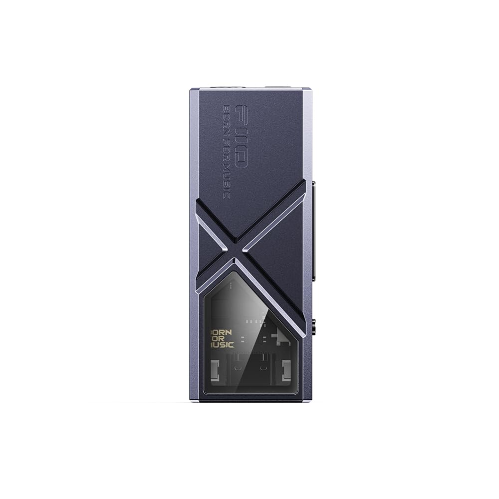 FiiO/JadeAudio Dong portátil DAC KA13, adaptador USB-C, saídas de 3,5 mm e 4,4 mm compatíveis com sistema Android/iOS/PC/leitores de música, PCM 384kHz/32bit | DSD256 550mW alta potência (preto)