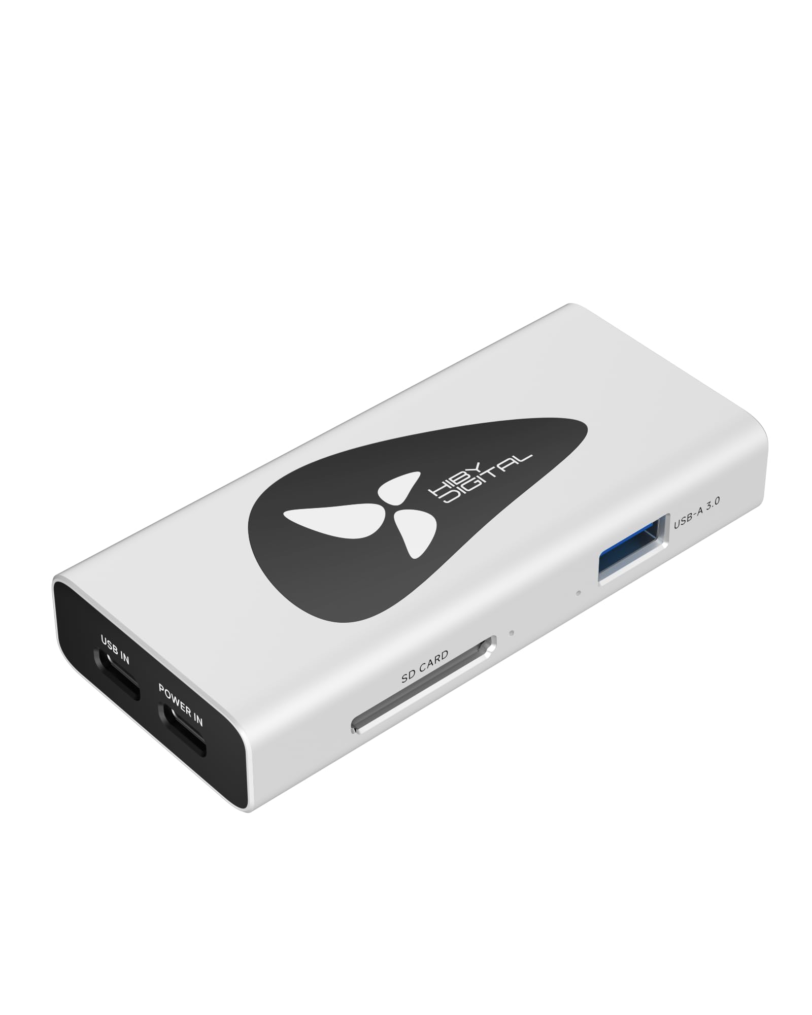 HiBy Isolador de áudio USB digital AP10, eliminador de ruído de loop de terra, hub USB 3.2, PCM 32 bits/384 kHz DSD256 para sistema de áudio de mesa DAC HiFi