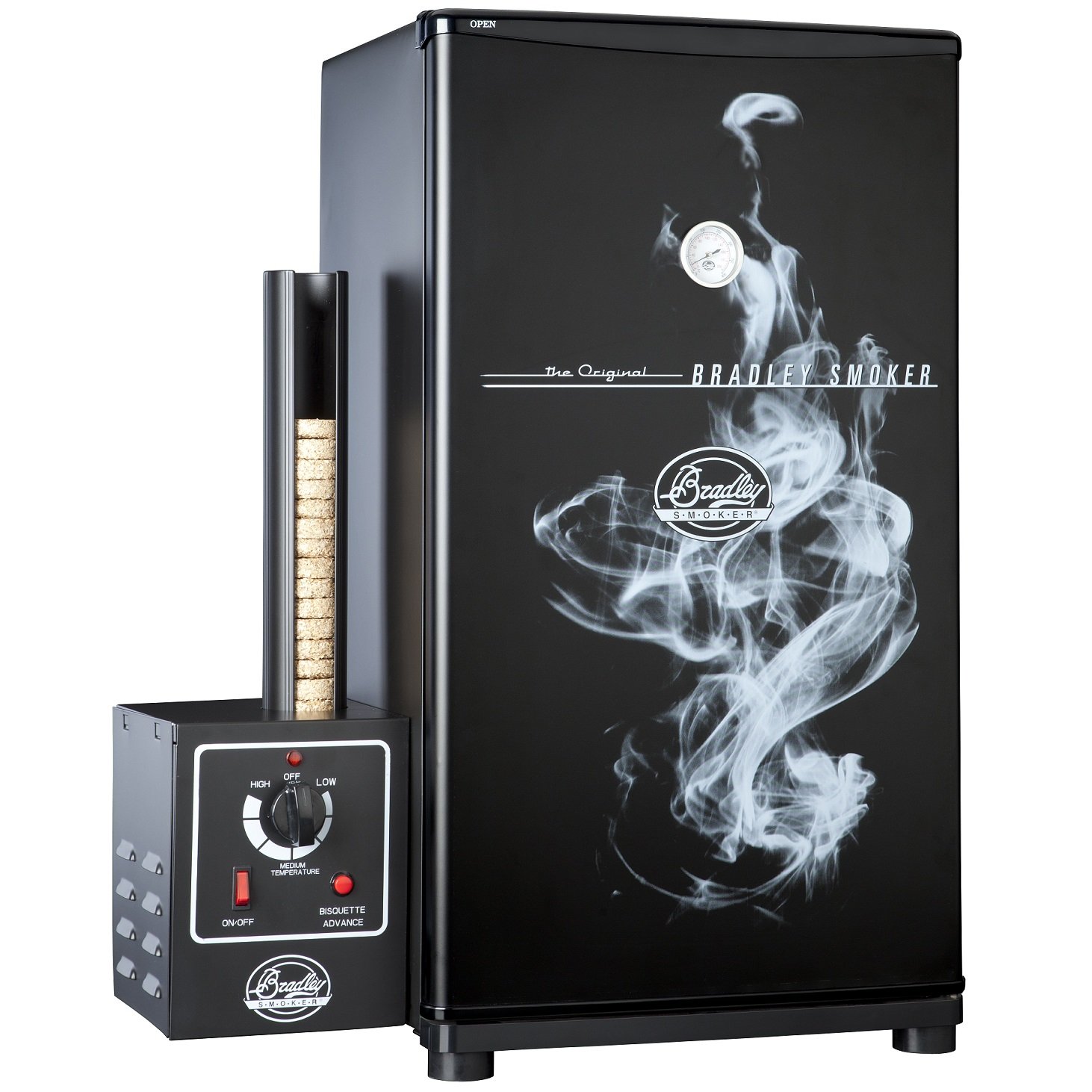 Bradley Smoker Defumador elétrico BS611, tamanho único, preto