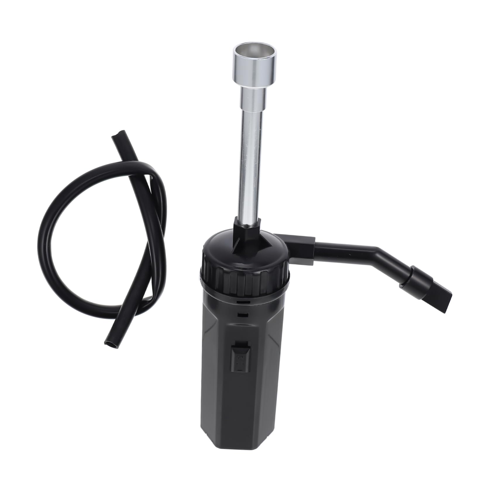 Yardwe Defumador portátil de alimentos com tubo de extensão reutilizável de aço inoxidável compacto 12,8 x 3,8 cm x 3,8 cm para cozinha interna, churrasco, piquenique