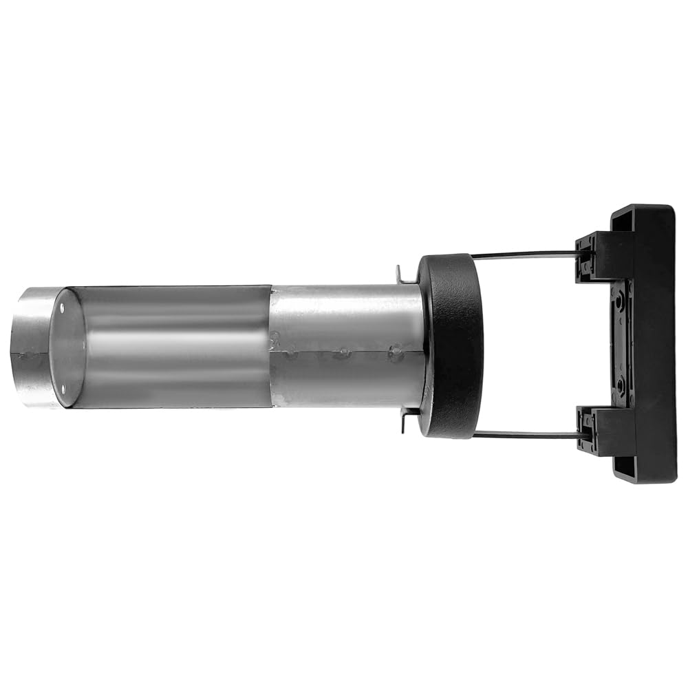 Compatível com carregador de lascas de madeira Masterbuilt Digital Electric Smoker de 5 cm, substitui 9007160005, serve para 20071117 20071217 20071218 MB20071117, design de aço resistente