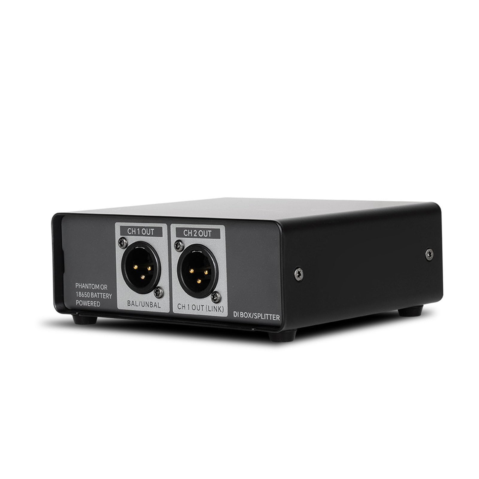 Aramox Estéreo Di Box Direct Box Active Dual Channel Conversor Distribuidor Divisor Balanceado Com Isolamento de para Divisão de Livre de Ruído