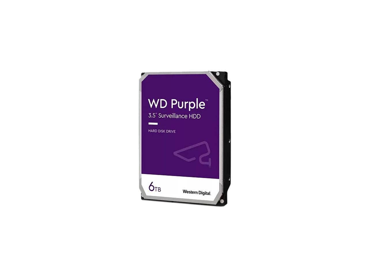 HD 6TB SATA III Western Digital Purple Surveillance WD63PURZ