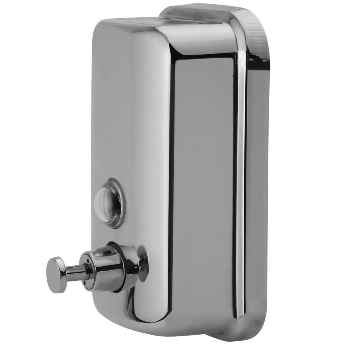Dispensedor Dispenser Aço Inox 304 800ml De Parede Para Alcool Gel Sabonete Líquido ShampooSabão Detergente e Outros NilosDecor