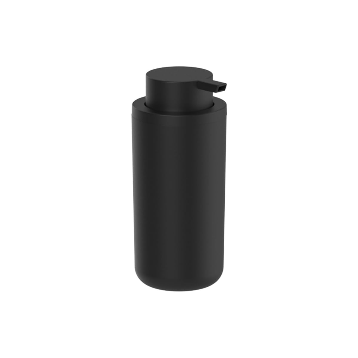 Dispenser Porta Sabonete/Shampoo 500ml De Parede Ou (Preto)