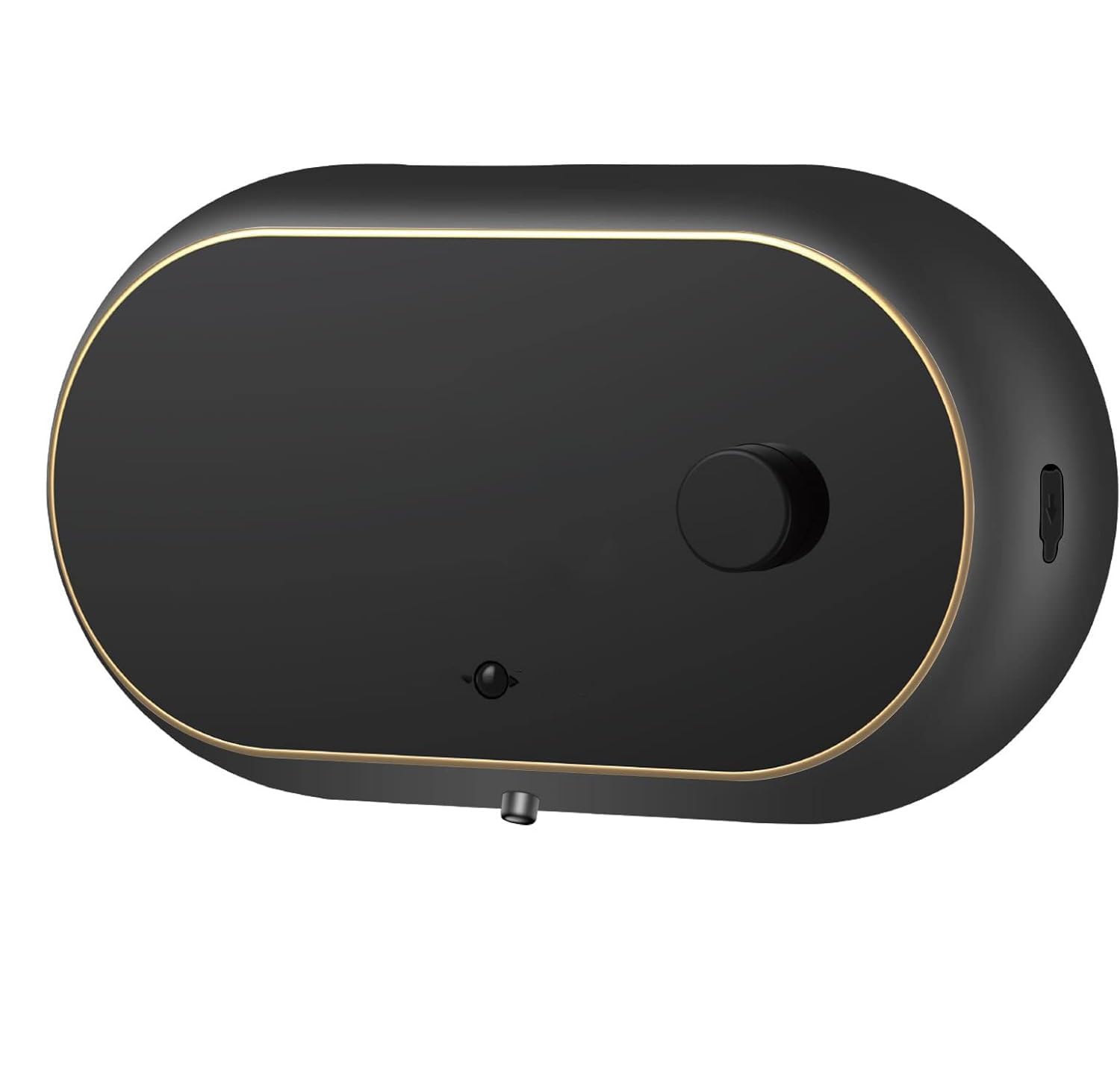 Dispenser de Sabonete Automático em Espuma Sem Contato com as Mãos Montado na Parede Recarregável Elétrico Sensor Humano Limpeza Automática Display Temperatura Grande Capacidade 500ml 3 Marchas Ajustá