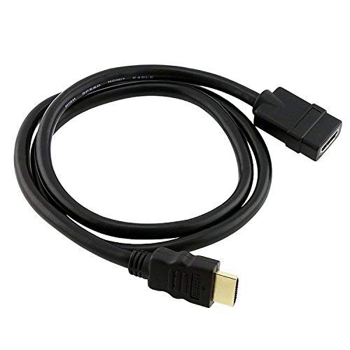 ienza Cabo extensor de porta HDMI macho para fêmea para dispositivo de streaming Fire TV FireTV Stick com controle remoto Alexa Voice 2020 2018 e versões mais antigas, Fire TV Stick Lite (apenas cabo)
