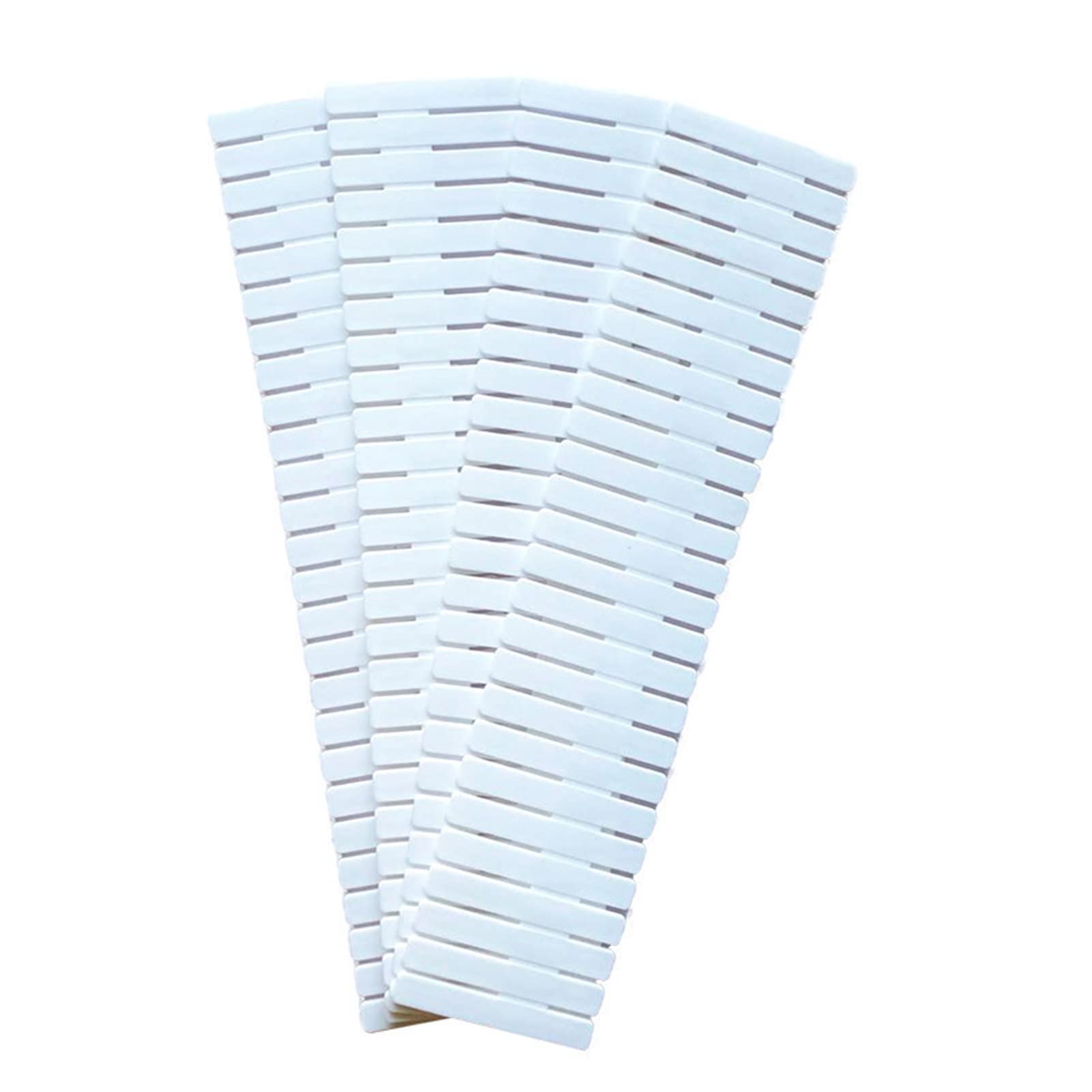 Divisor de Gaveta Ajustável 4PCS, Organizador de Plástico Resistente para