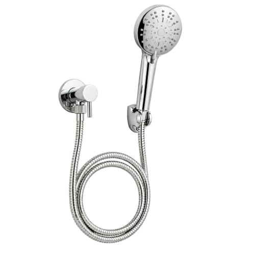Ducha Higiênica com Mangueira Flexível Inox 1,5 metros 3 Níveis de Pressão | 3 Níveis de Pressão, Suporte Incluso, Mangueira de Aço, Cabeça Giratória, Conexão Universal