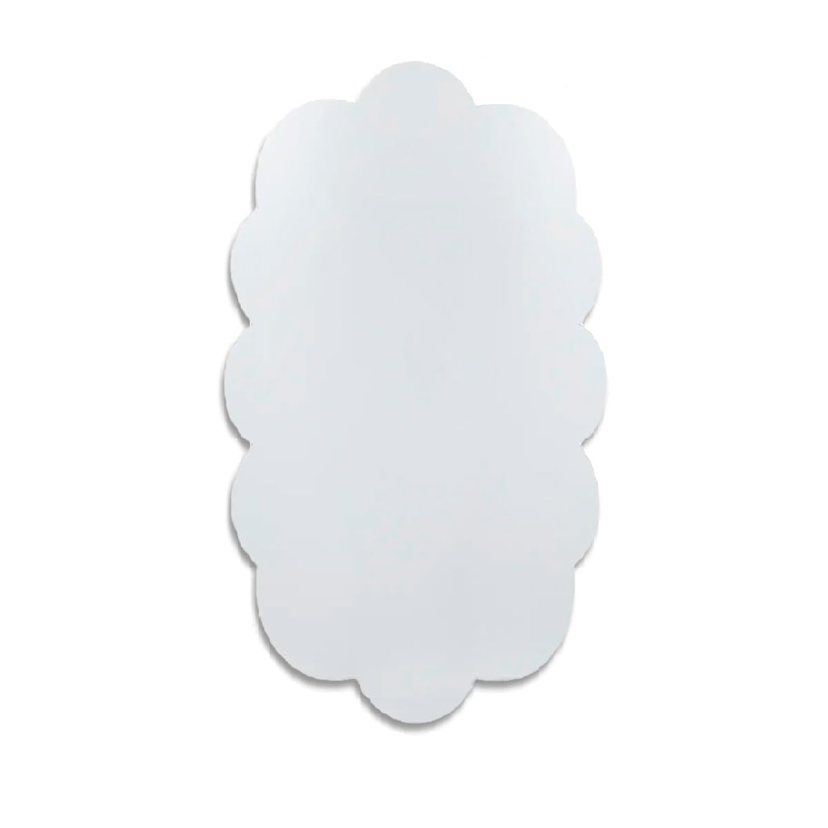 10 Espelho Adesivo Decorativo Nuvem Acrílico Infantil Quartos 30x20cm