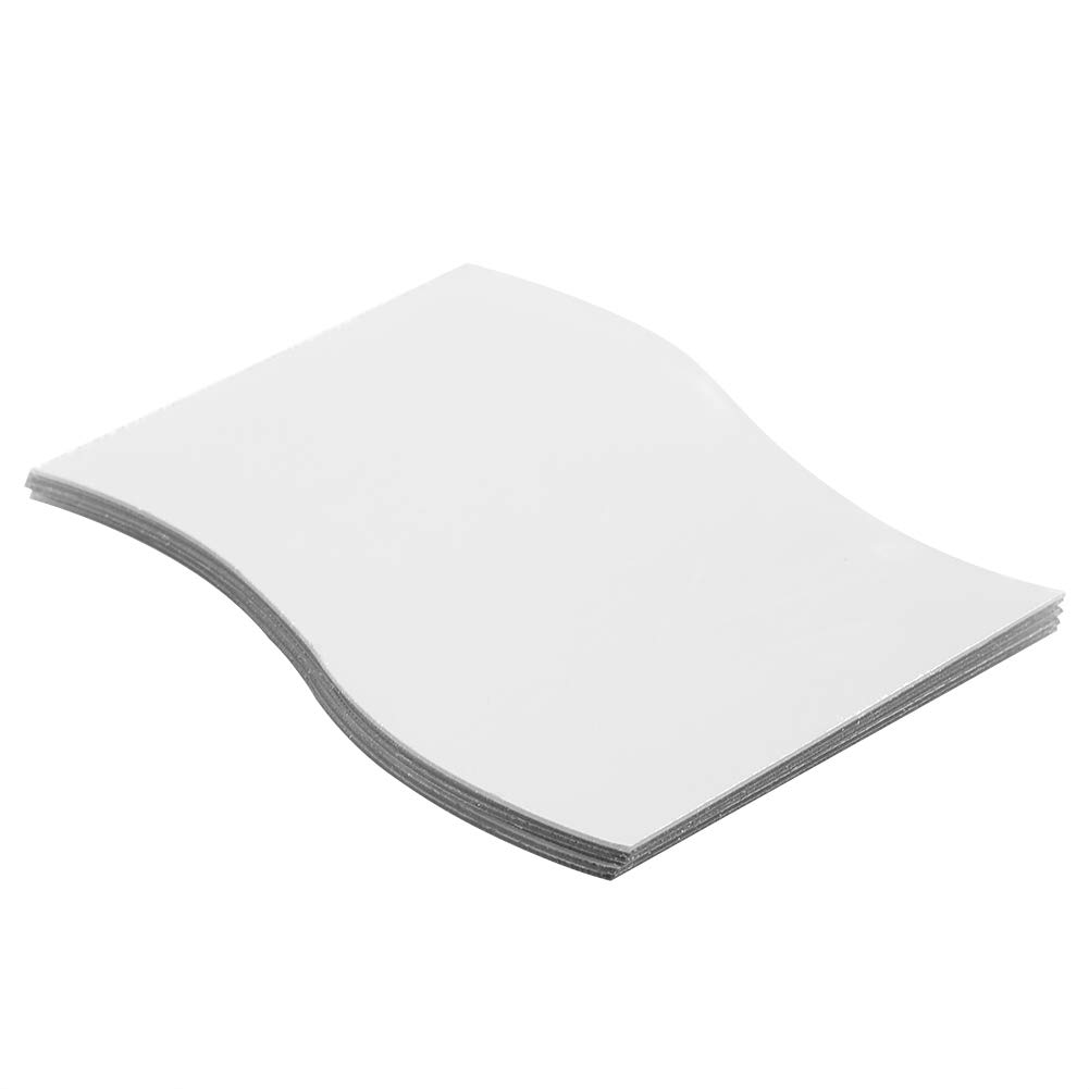 AUNMAS Adesivo de Espelho de Parede Em Forma de Ondas Acrílicas Conjunto de Espelho de Parede 6 Peças 12 X 10 Cm como Efeito Decorativo à Prova d'água para Sala de Estar Quarto Banheiro Cafeteria