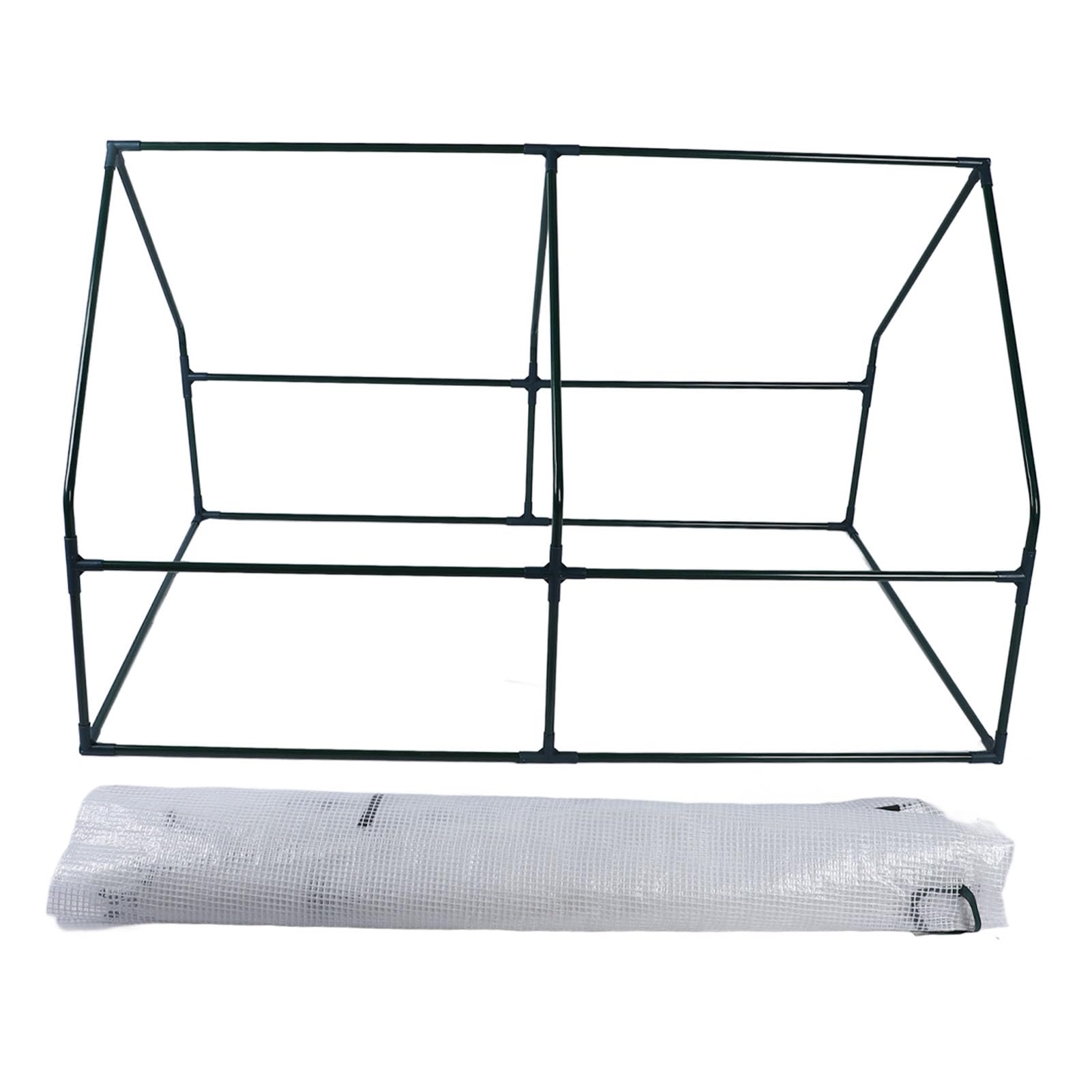 Barraca de estufa interna BORDSTRACT, à prova de congelamento profissional à prova de vento, estrutura de aço forte, barraca de estufa de filme PE espesso para casa de jardim ao (150*90*90cm)