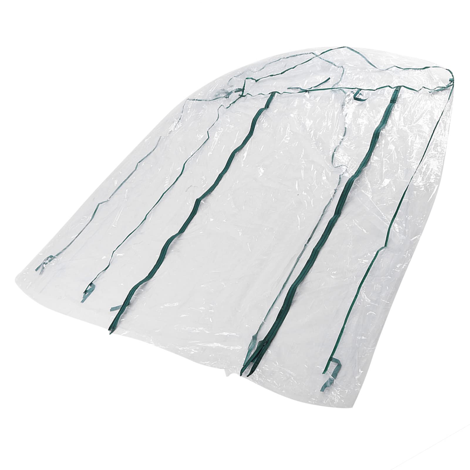 143x73x195cm Cobertura Portátil de Estufa de Jardim Em PVC à Prova D'água Anti UV Planta Abrigo Crescente para Jardinagem Ao Ar Livre