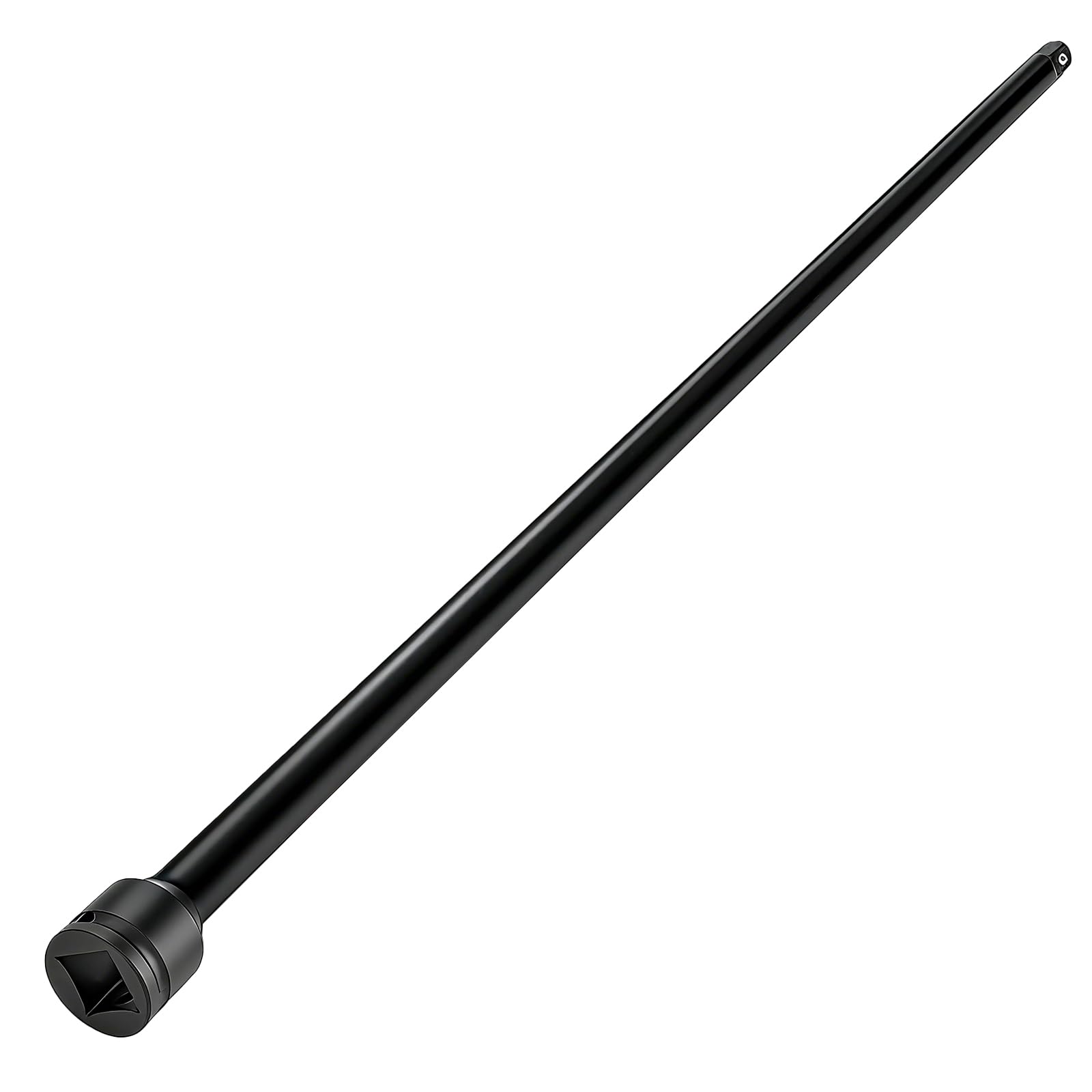 Extensão de acionamento de 1/2 polegada, barra de extensão de impacto de 1/5.1 cm, extensor de chave de soquete longo de 25,4 cm, aço Cr-Mo (25 polegadas)