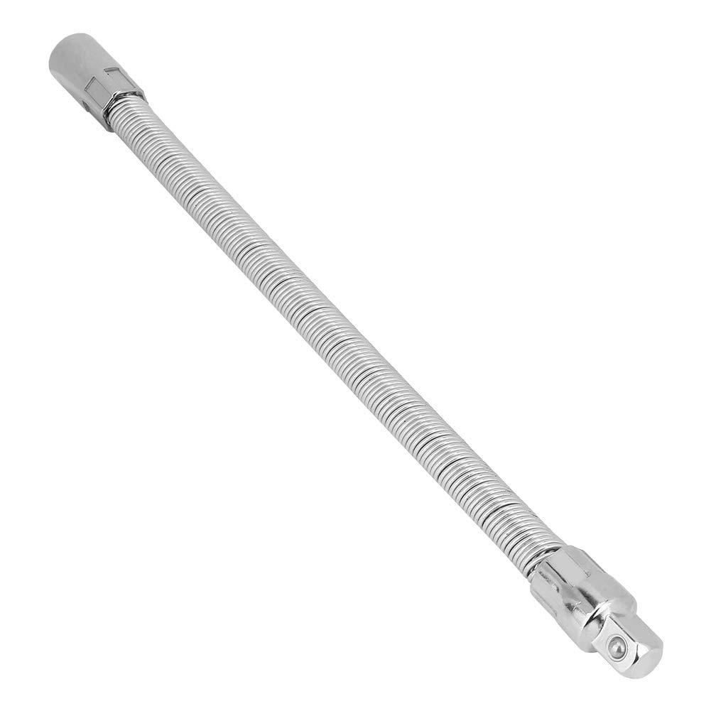 aqxreight Suporte de Broca de Eixo de Barra de Extensão Flexível de 1/2" 350mm Com Trava Magnética para Espaços Apertados, Compatível Com Soquetes de Unidade de 1/2" (350mm)