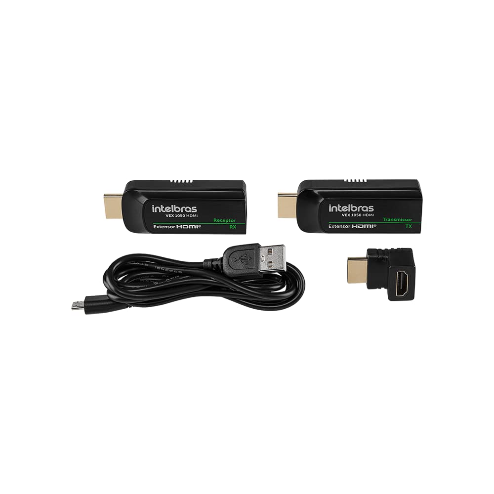 intelbras Vídeo Extensor HDMI VEX 1050 Preto, VEX 1050 HDMI