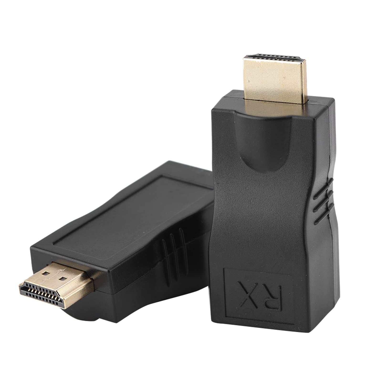 Pilipane 2X HDMI para RJ45 Extensor de Cabo de Rede Repetidor Conversor Sobre ¨²nico 30m CAT-5e CAT6 Suporte HDMI1.4 3D 1080P Resolu??o,Extensor HDMI, 4k 2k, para PS3 TV PC Projetor Computador HD EVD, etc