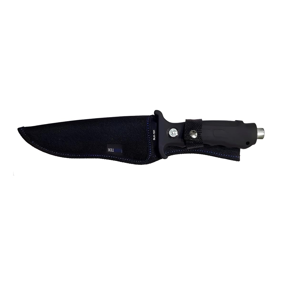 Faca de Sobrevivência Premium, Lâmina em Aço Inox, 29cm com Bússola Integrada, para Camping, Cabo Ergonômico
