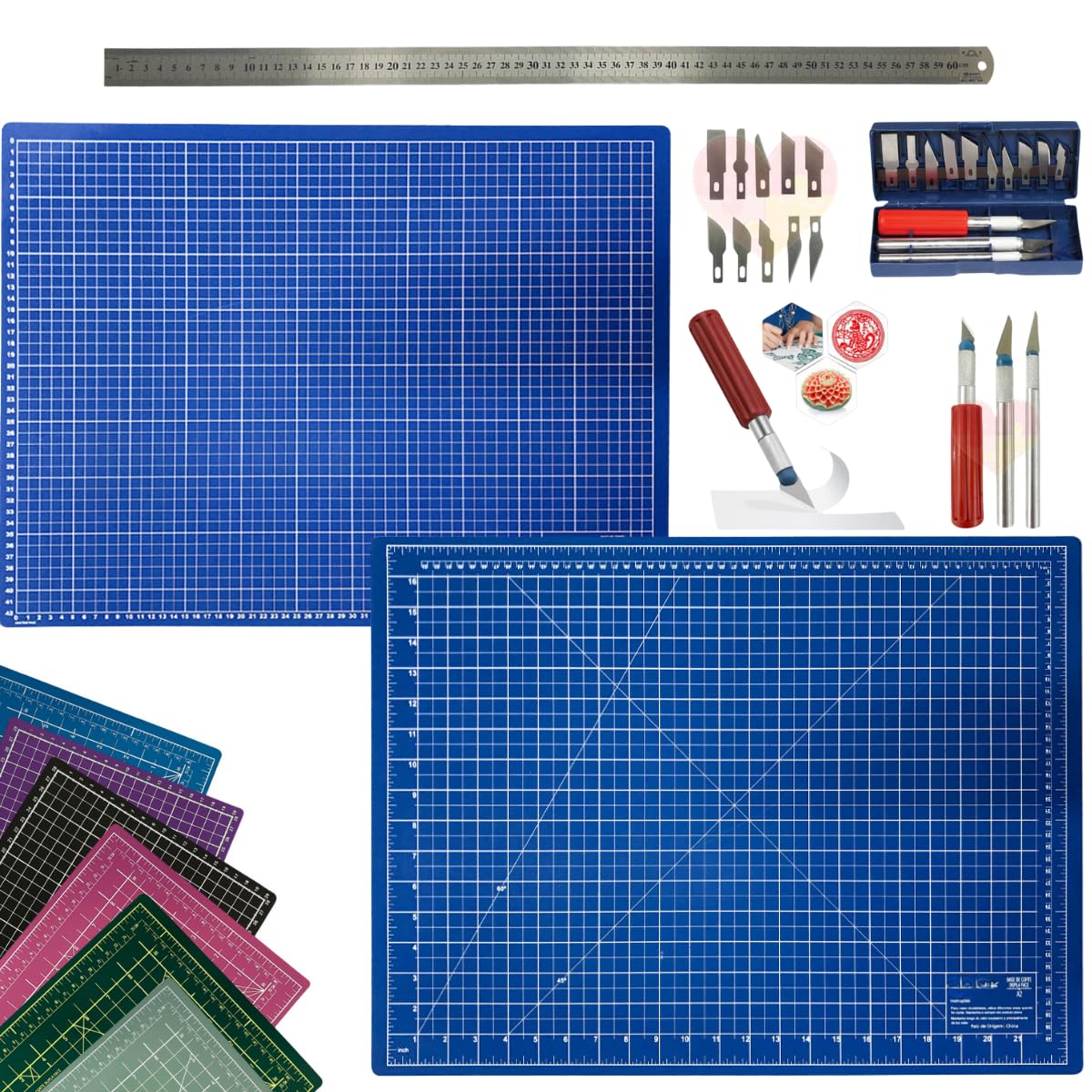 Kit patchwork: comparação de modelos