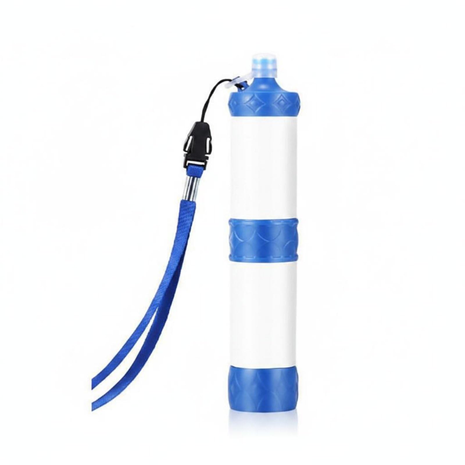 harayaa Purificador de água portátil com bomba, de filtragem leve e fácil de usar, ideal para camping, trilhas, mochilão, viagens e situações de emergência.