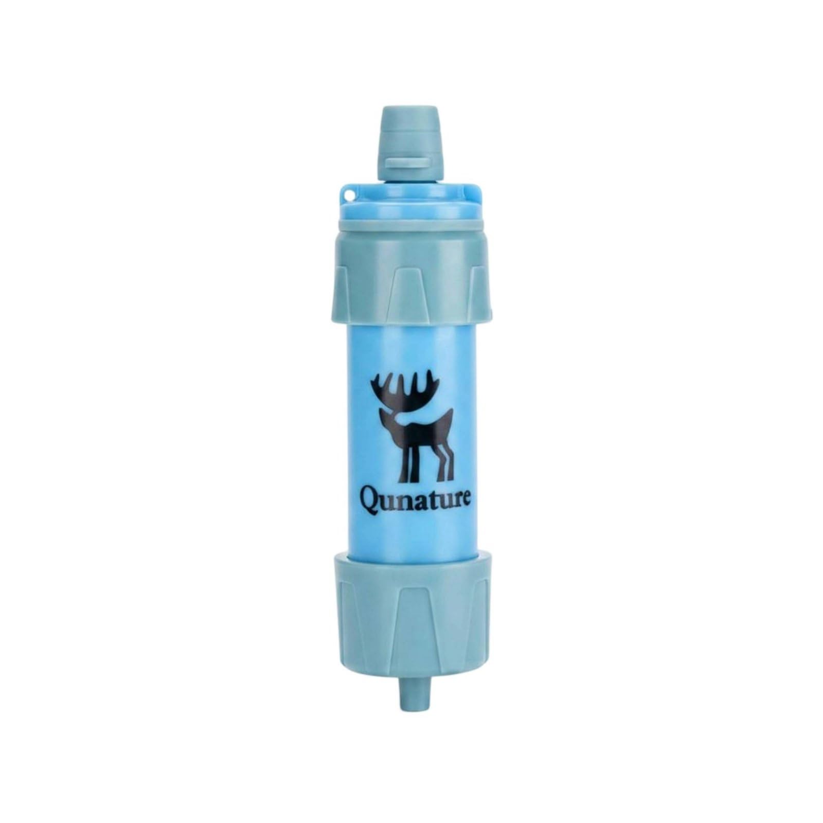 predolo Filtro de água portátil, leve, para camping, com microfiltração, ideal para campistas e trilheiros, Azul claro, Tamanho único