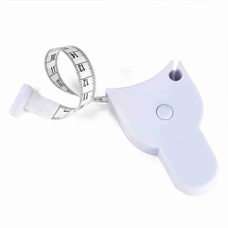 Fita Métrica Corporal Retrátil 150cm Medição Precisa Com botão de pressão