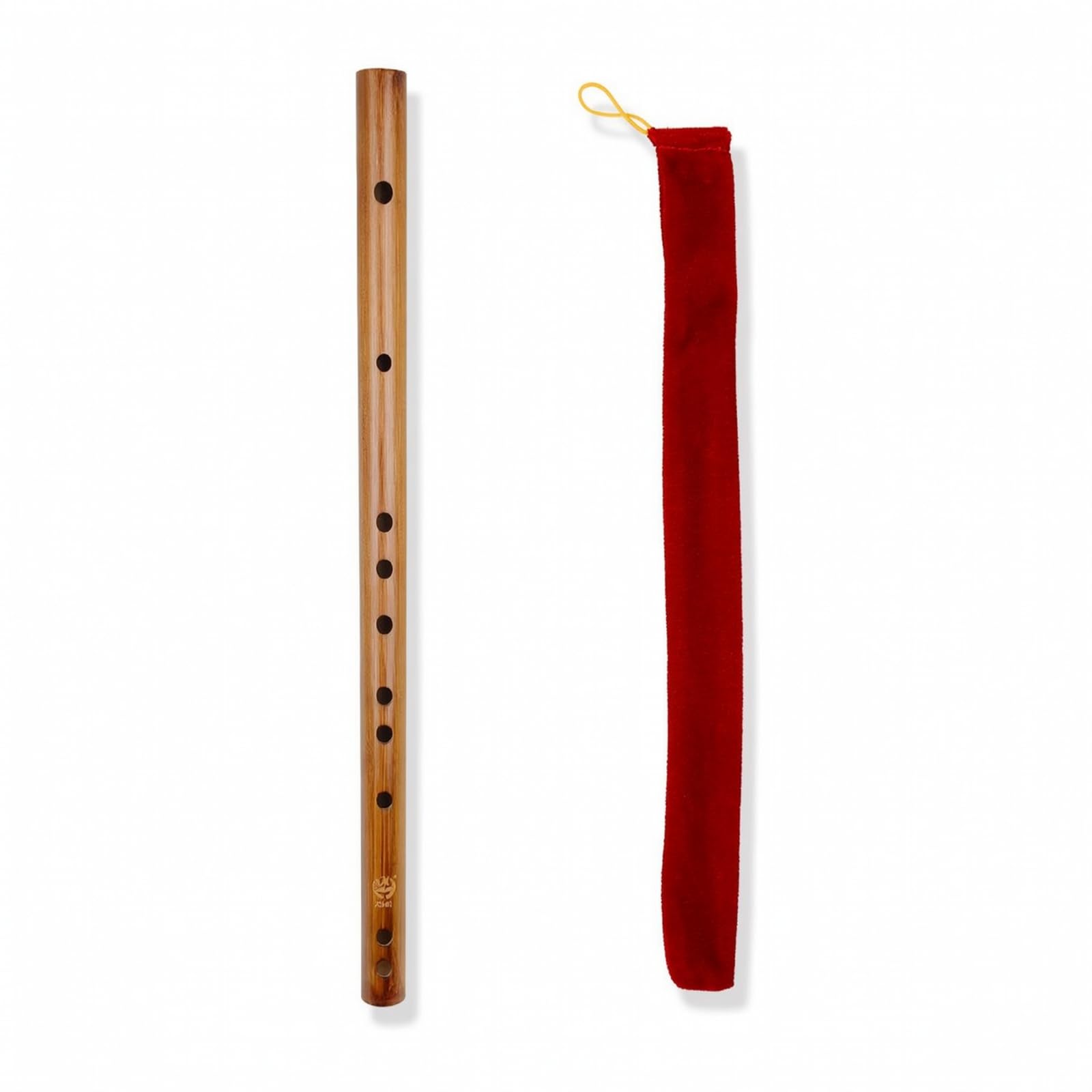 Flauta Bambu Artesanal Flauta Transversal Bambu Instrumento Musical para Estudantes, Apresentações, color to 1