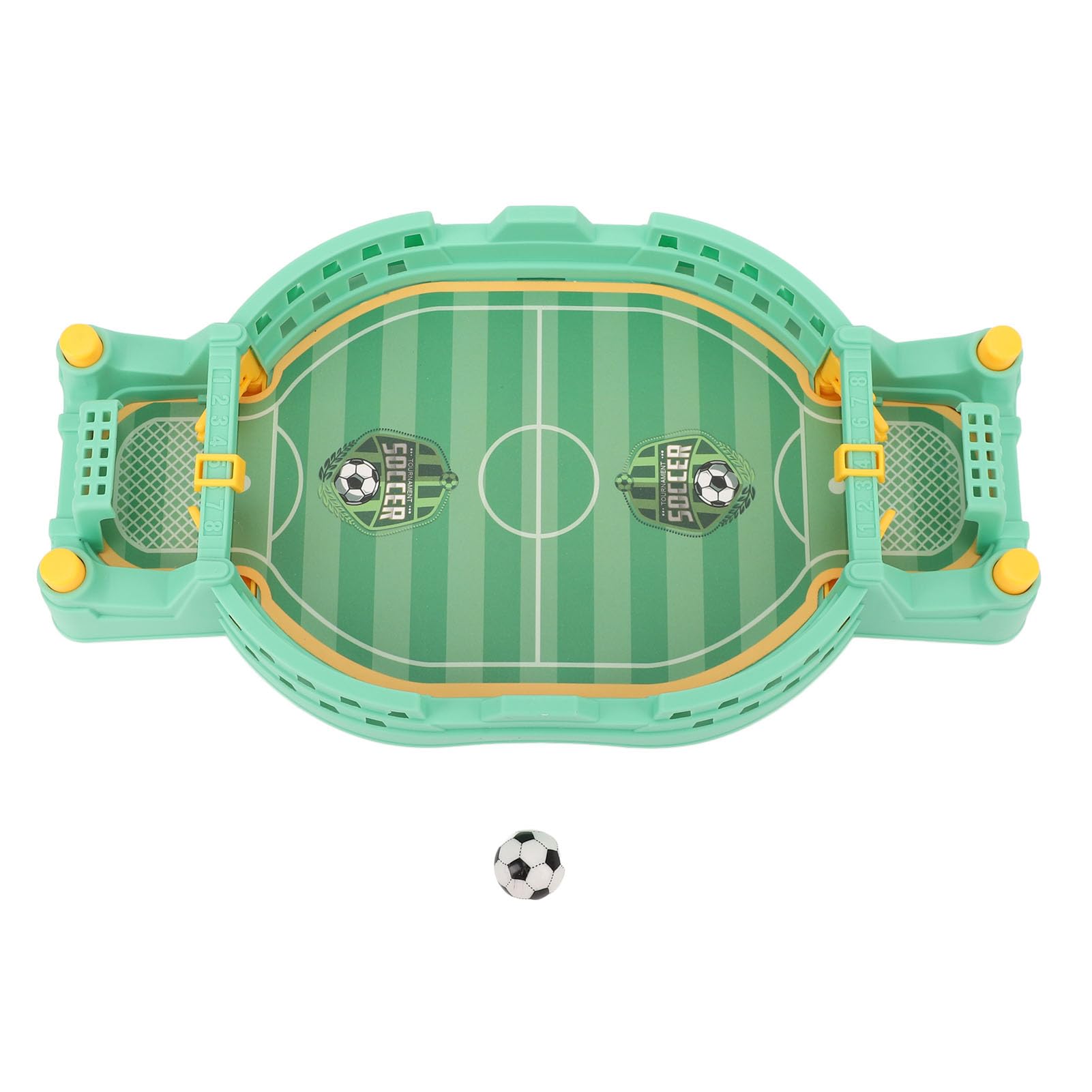 AMONIDA Jogo de Futebol de Mesa Interativo Simples de Jogar Brinquedo Pinball de Futebol para Material Plástico Divertido para a Família