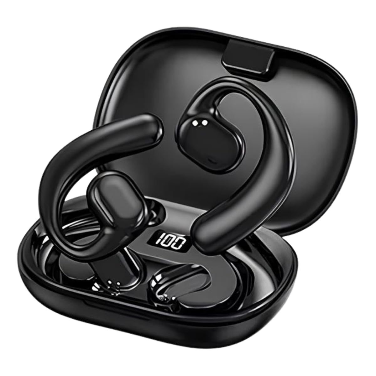 Fone de Ouvido Bluetooth 5.3 Sem Fio Condução Óssea