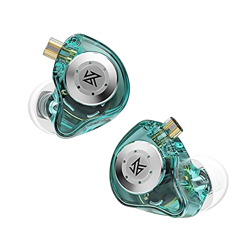 Fones de ouvido para jogos KZ EDX Pro, fones de ouvido intra-auriculares, fones de ouvido com cancelamento de ruído, fone de ouvido de palco com fio removível para músicos