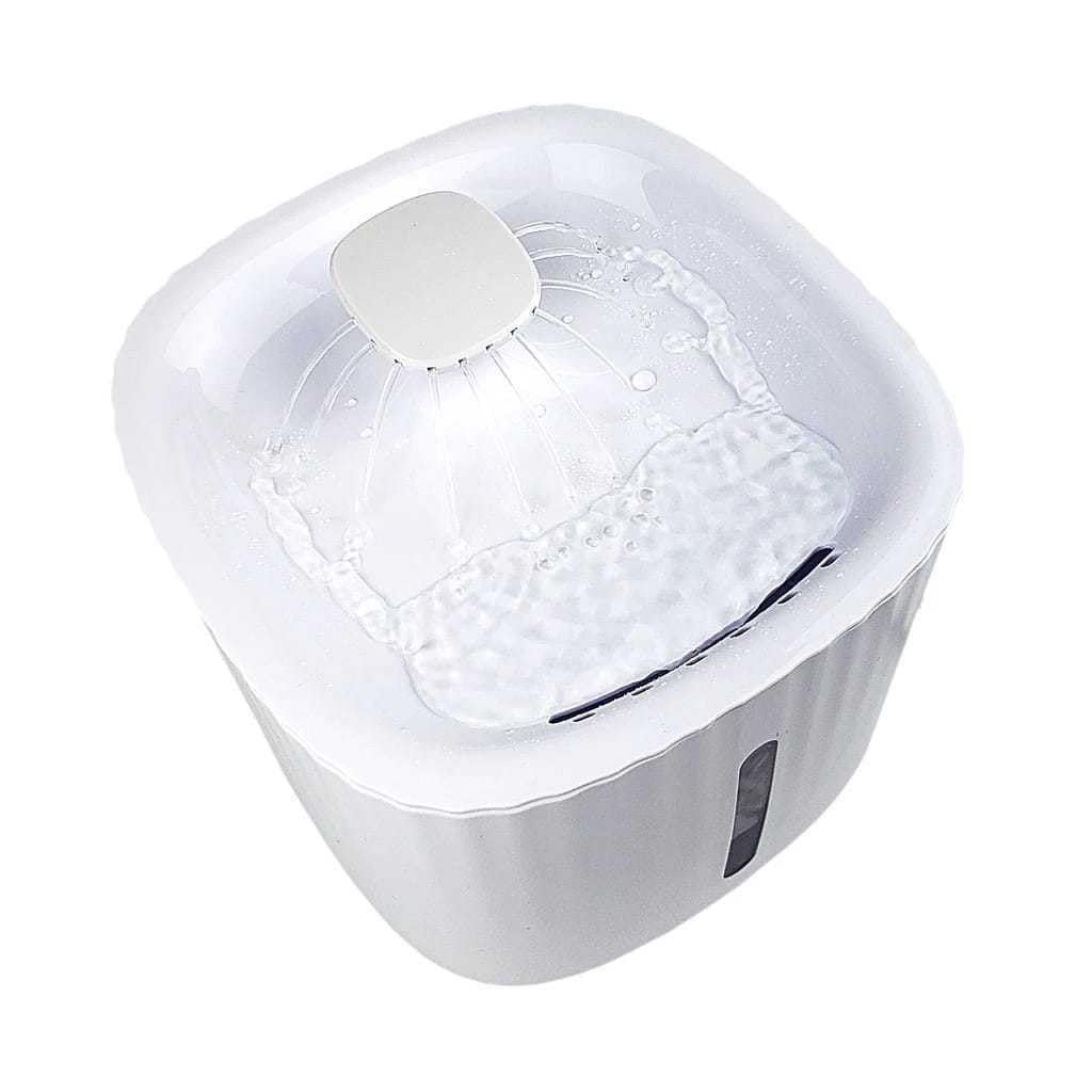 Bebedouro Fonte de Água Com Fio Elevado Automático Com Filtro Para Pet Cachorro Gato 3 Litros