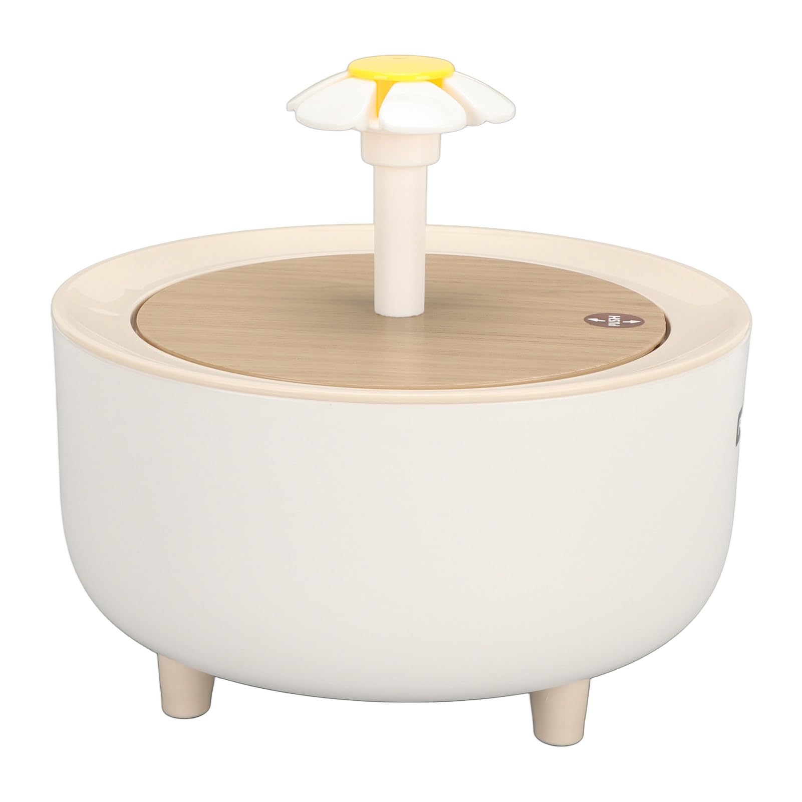 Dioche Fonte para Gatos de Estimação Fonte para Gatos - Distribuidor Automático para Animais de Estimação Com Capacidade de 2L, Filtragem de Esponja, Base Deslizante - Alimentado por USB para e Cães