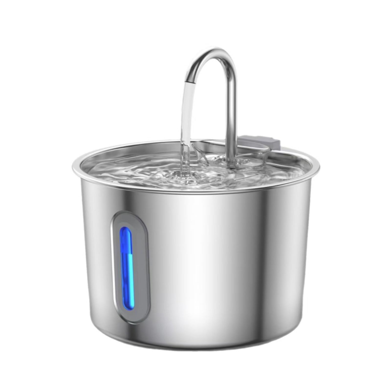 Bebedouro 304 Para Gatos E Caes Fonte De Agua 2 2L | Silencioso, USB, Filtrag, Camadas, Saúde, Hydratação, Portátil, Baixo Consumo
