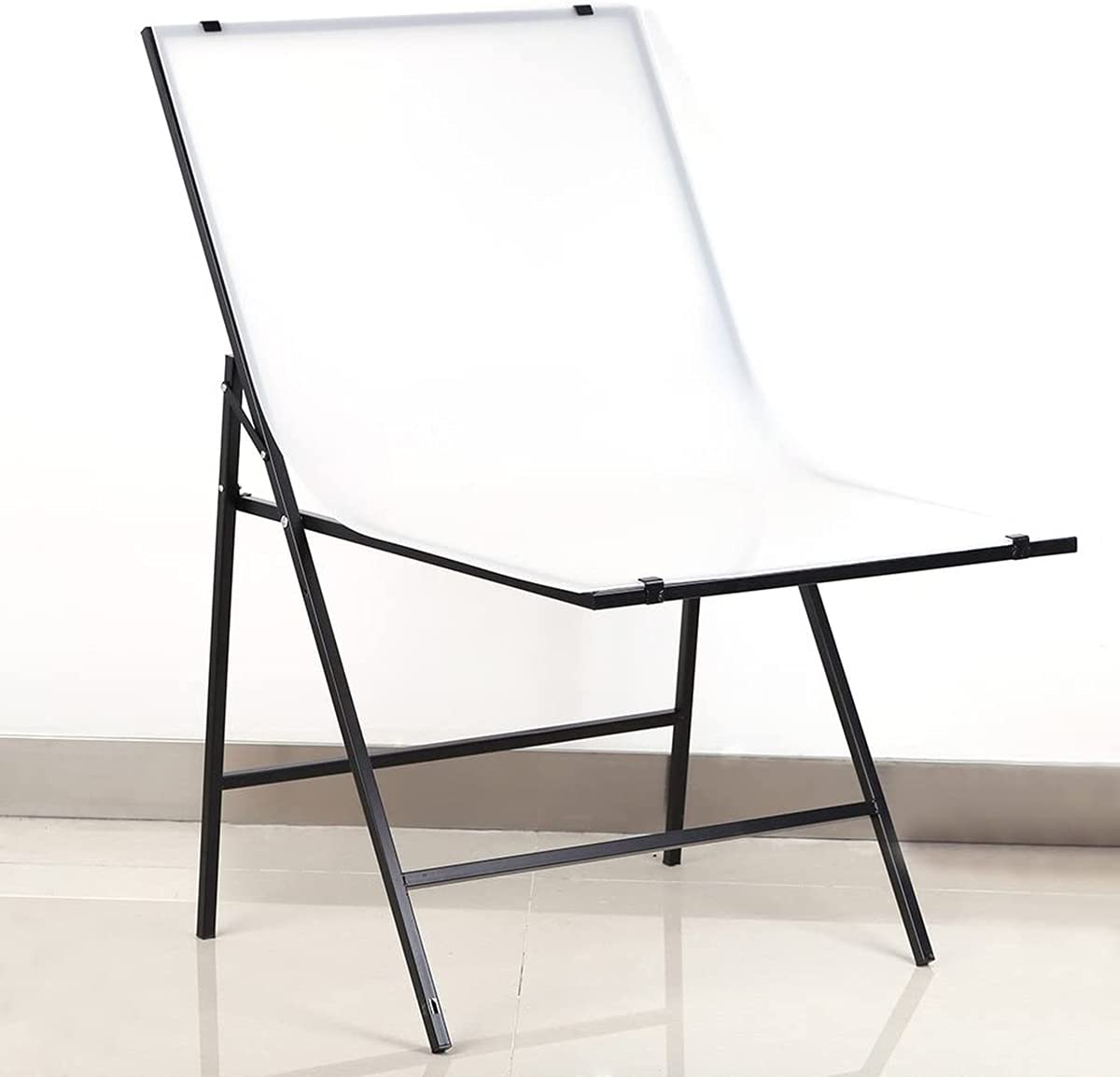 Mesa para fotografia still macro produtos de 60x100 cm Shooting Table fundo infinito